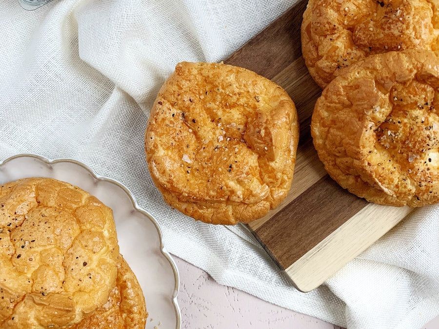 Garlic Parmesan Cloud Bread