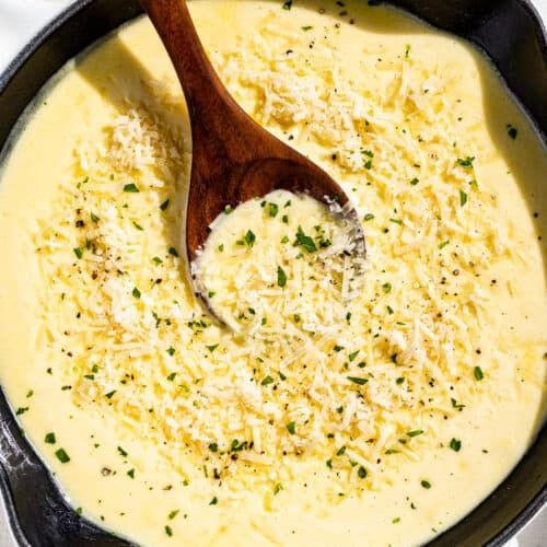 Garlic Parmesan Cream Sauce