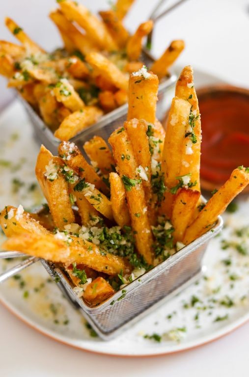 Garlic Parmesan Home Fries