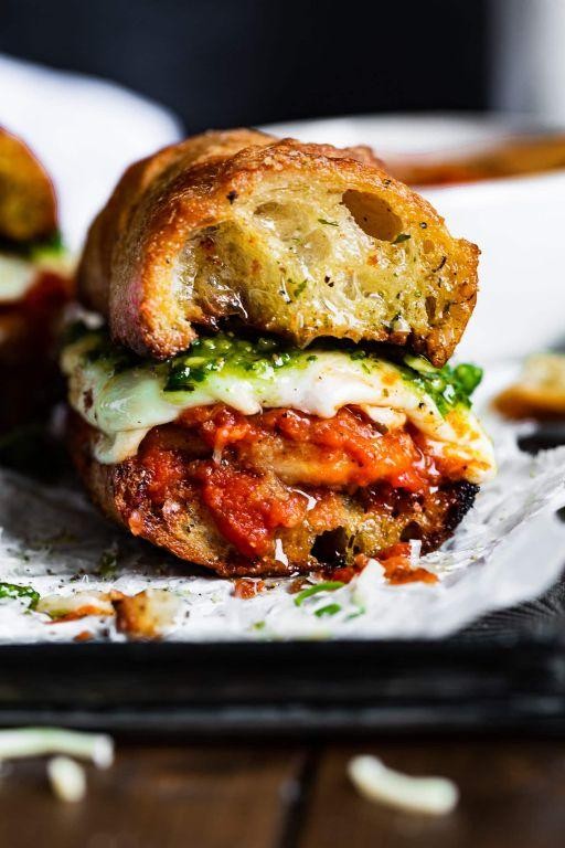 Garlic Parmesan Rotisserie Chicken Sandwich
