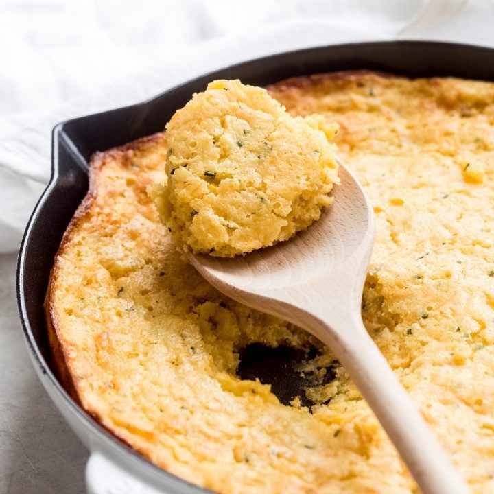 Garlic and Chive Cornbread