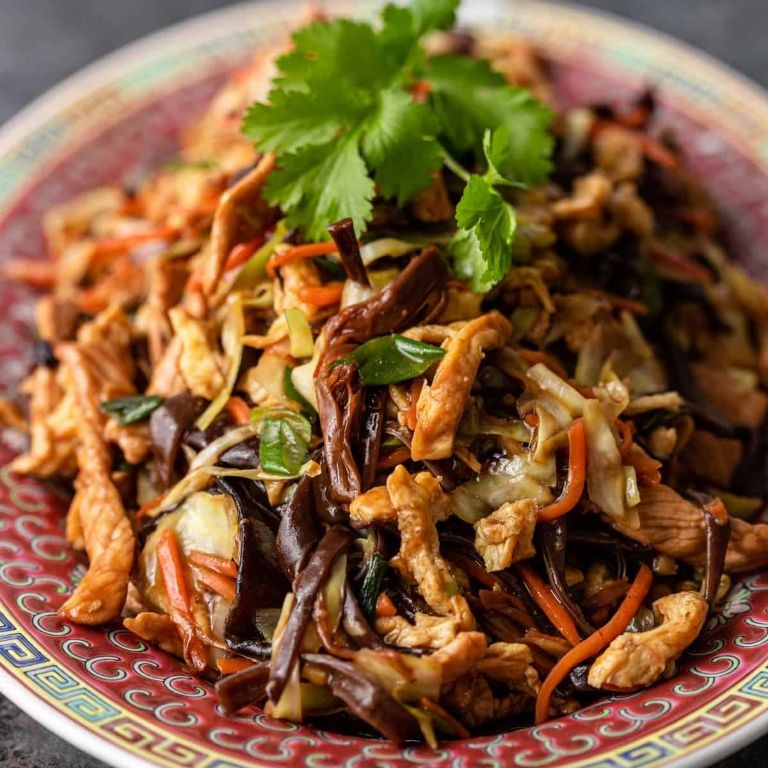 Garlic and Ginger Infused Moo Shu Pork