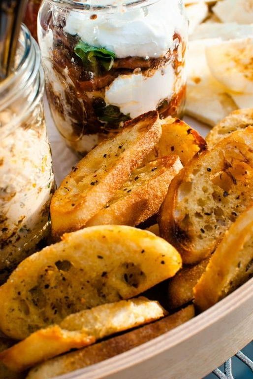 Garlic and Herb Bruschetta