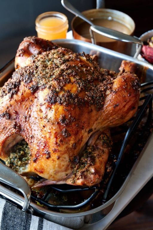 Garlic and Herb Infused Fried Turkey