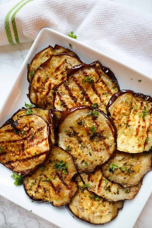 Garlic and Herb Sauteed Eggplant