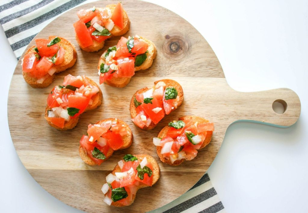 Garlic and Olive Oil Bruschetta
