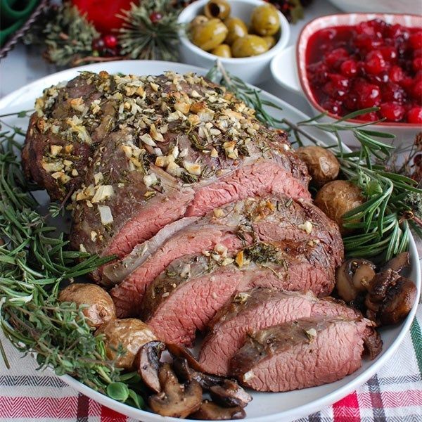 Garlic and Rosemary Roast Beef