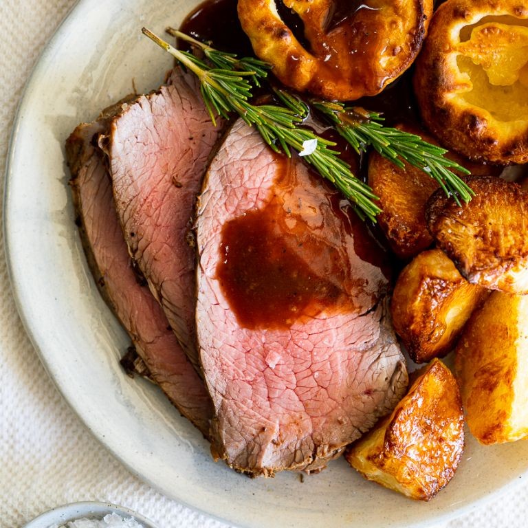 Garlic and Rosemary Rump Roast