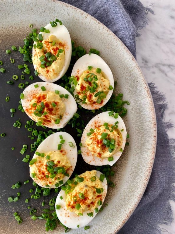 German-Style Deviled Eggs with Smoked Paprika