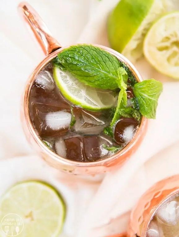 Ginger Beer-Free Mexican Mule with Soda