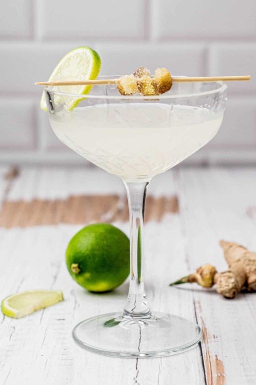 Ginger and Honey Vodka Gimlet