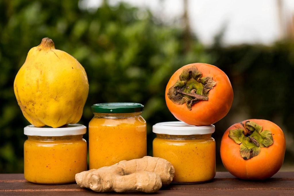 Ginger-Infused Persimmon Jam