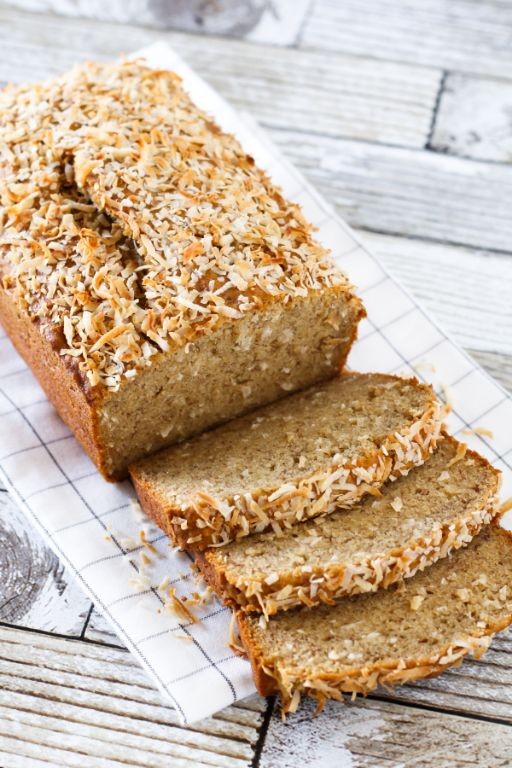 Gluten Free Banana Coconut Bread