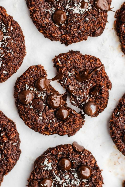 Gluten Free Banana Coconut Cookies