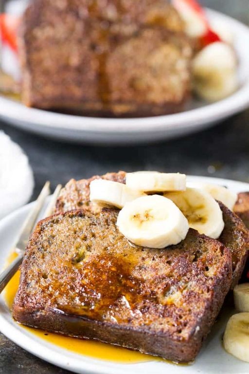 Gluten Free Banana French Toast