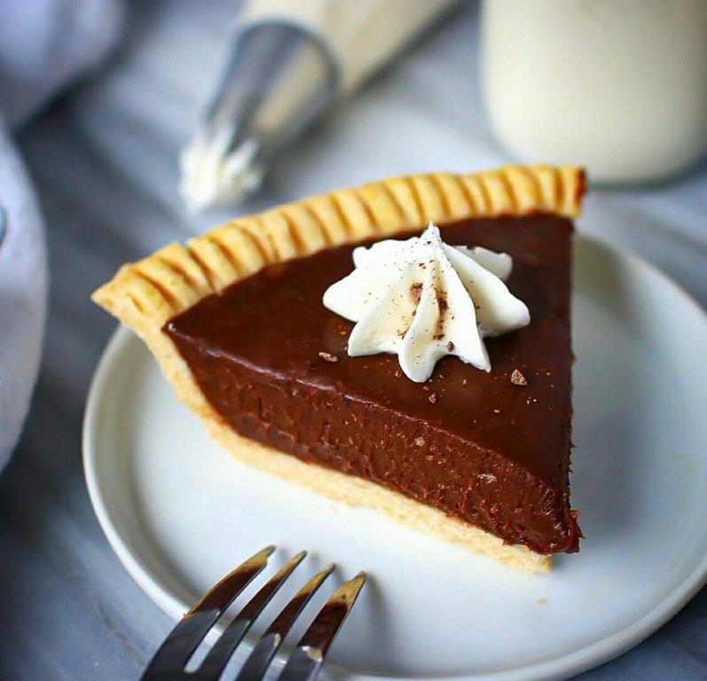 Gluten Free Chocolate Silk Pie