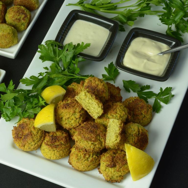 Gluten Free Falafel with Tahini Sauce