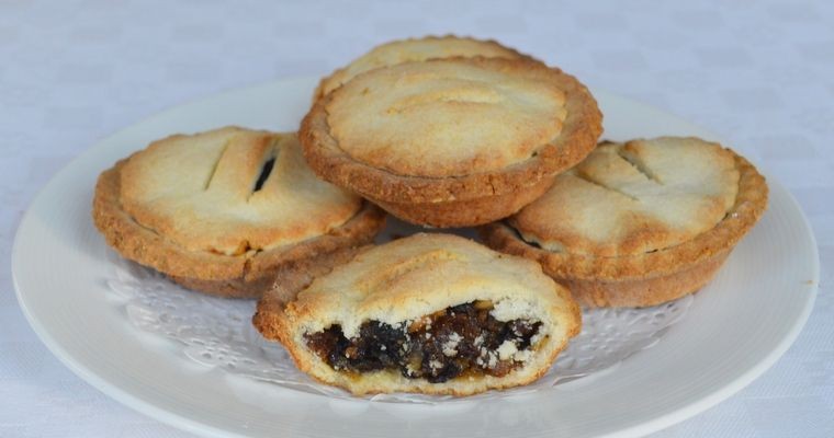 Gluten Free Mince Pie with Almond Pastry