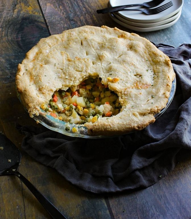 Gluten Free Savory Chicken Pot Pie