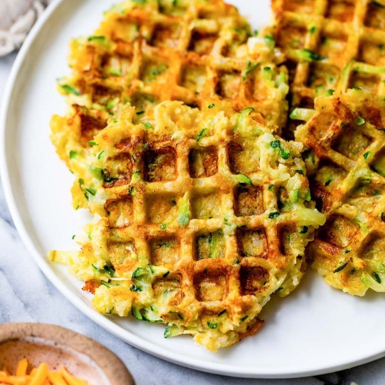 Gluten Free Zucchini Waffles