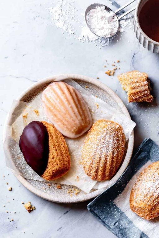 Gluten-Free Madeleines with Almond Butter