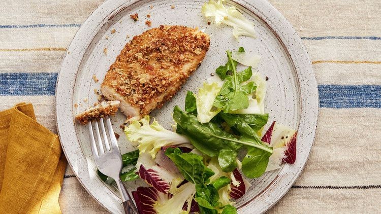 Gluten-Free Oatmeal Chicken Cutlets