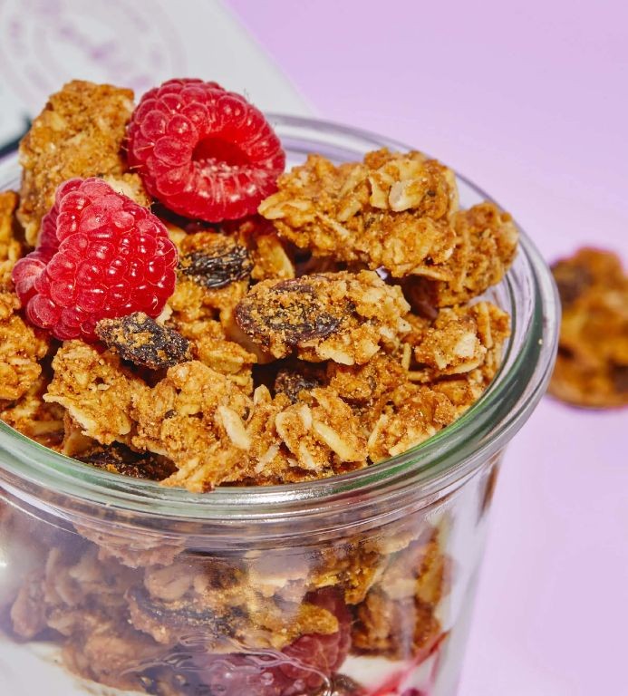 Gluten-Free Oatmeal Raisin Granola