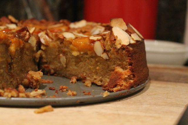 Gluten-Free Persimmon Almond Cake