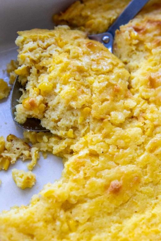 Gluten-free Scalloped Corn with Almond Flour
