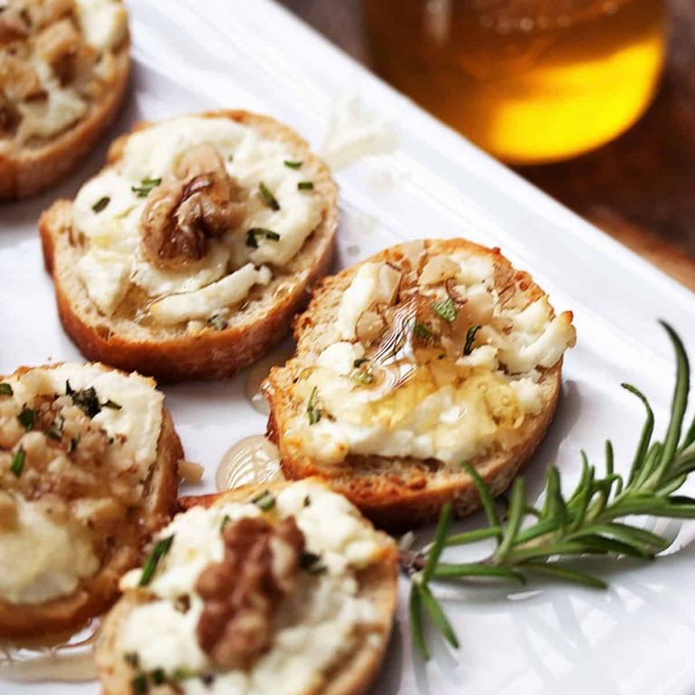 Goat Cheese with Rosemary and Honey