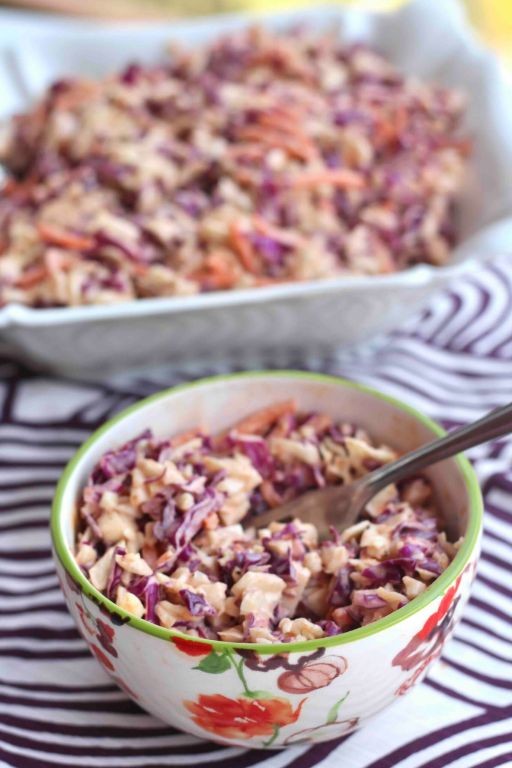 Gochujang Spiced Napa Cabbage Slaw