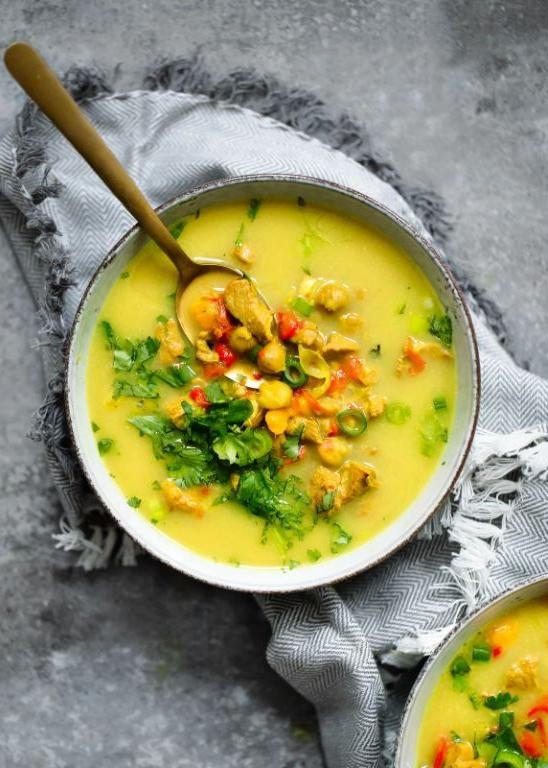 Golden Turmeric Chicken Soup