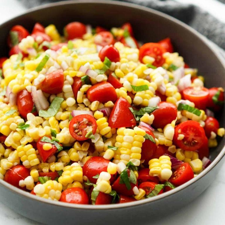 Grape Tomato and Corn Salad