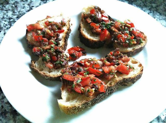 Grape Tomato and Olive Tapenade
