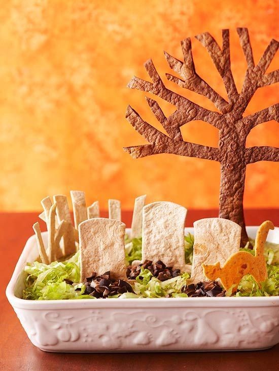 Graveyard Taco Dip