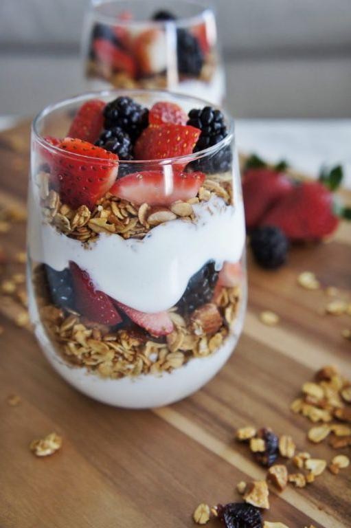 Greek Yogurt Berry Parfait