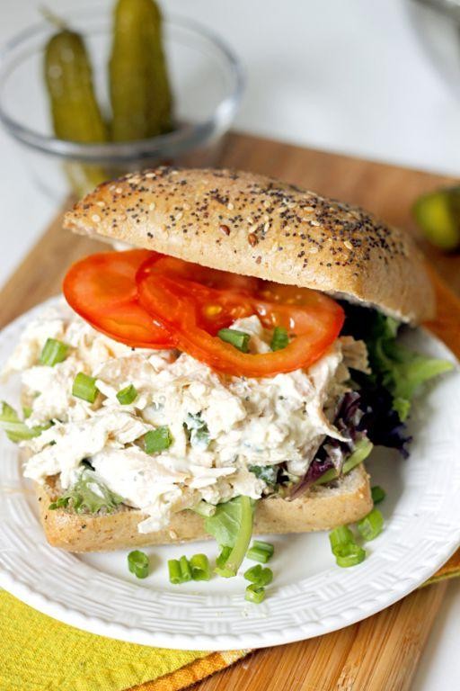 Greek Yogurt Ranch Rotisserie Chicken Sandwich