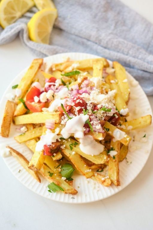 Greek-Style Home Fries with Feta
