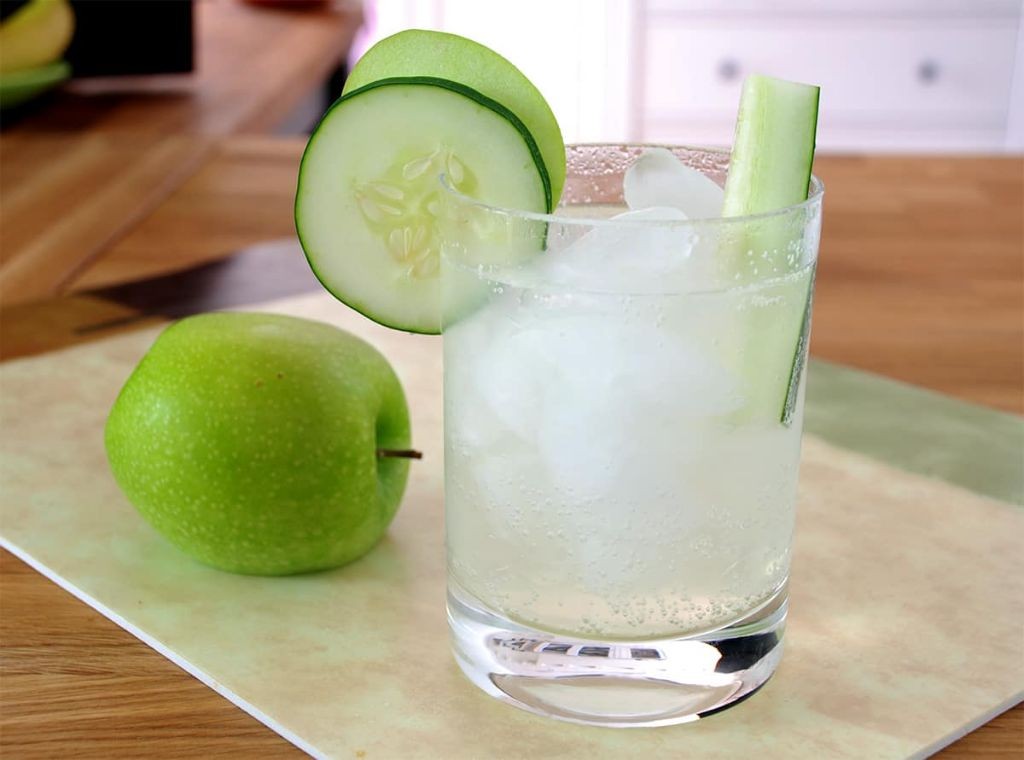 Green Apple Monin Gin Fizz