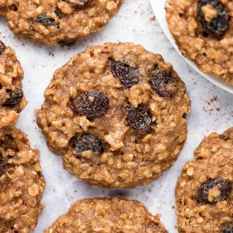 Green Banana Flour Oatmeal Raisin Cookies