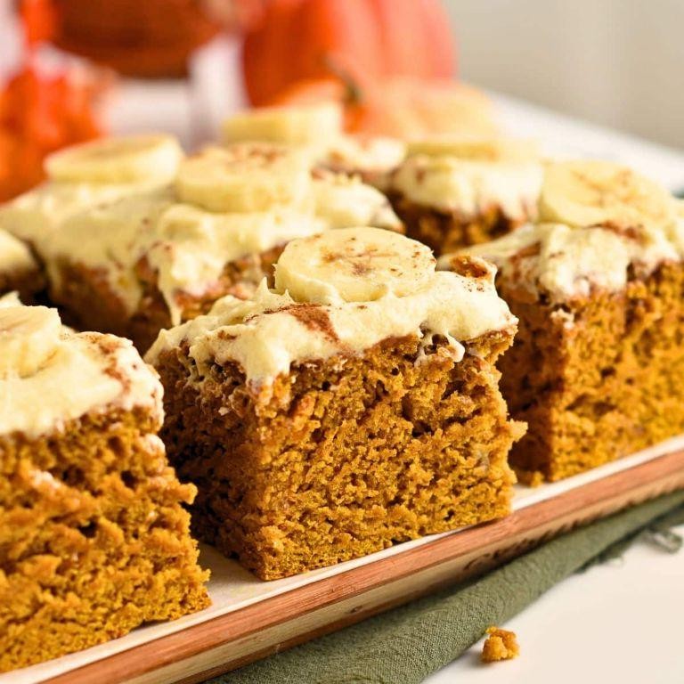 Green Banana Flour Pumpkin Spice Cake