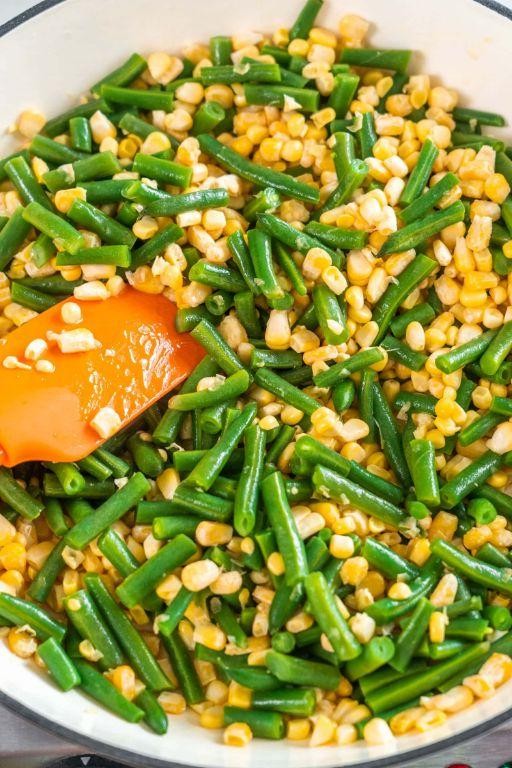 Green Bean and Corn Succotash
