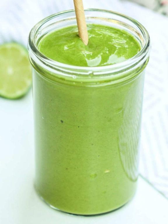 Green Papaya Spinach Smoothie