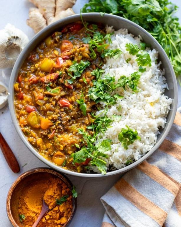 Green Tomato Bharta with Roasted Garlic