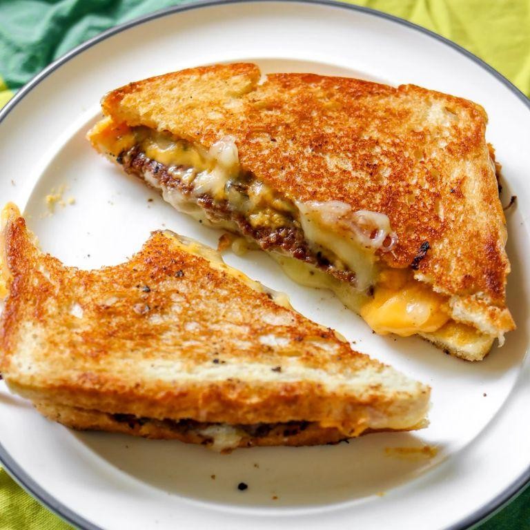 Griddled Smash Burgers with Cheese