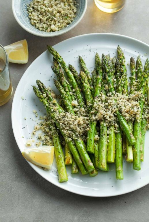 Grilled Asparagus with Lemon Zest and Sea Salt