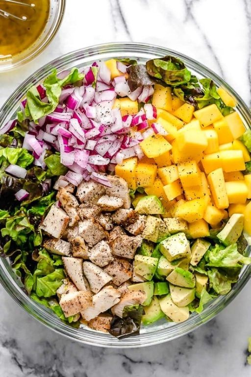 Grilled Chicken and Mango Salad