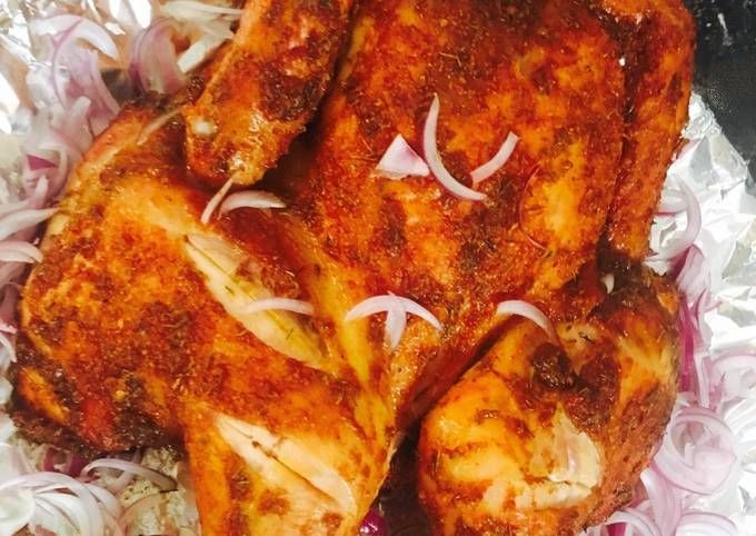 Grilled Chicken with Yaji Spice
