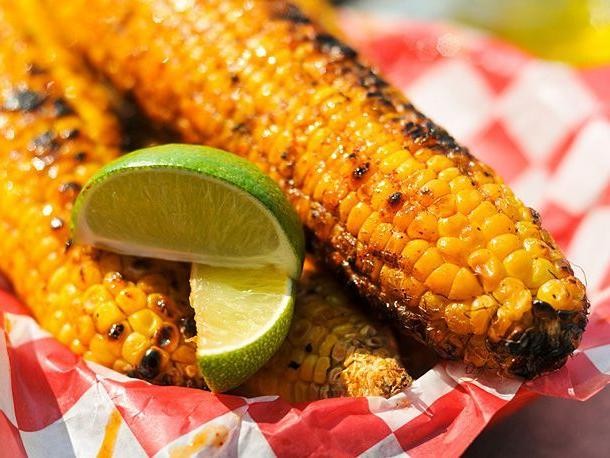 Grilled Corn with Chili and Lime Butter