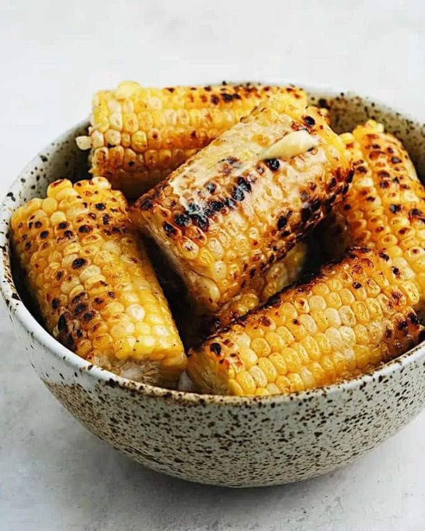 Grilled Corn with Miso Butter